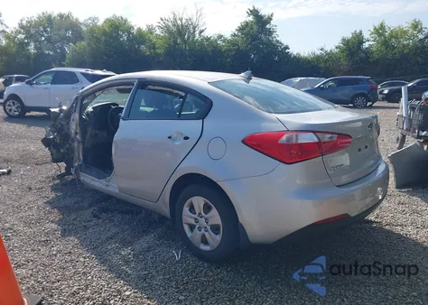 2015 Kia Forte Lx from USA, damaged, VIN KNAFK4A65F5365880
